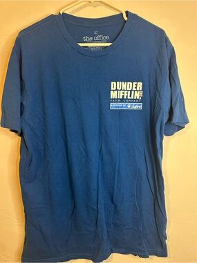 The Office Dunder Mifflin Navy Graphic T-Shirt